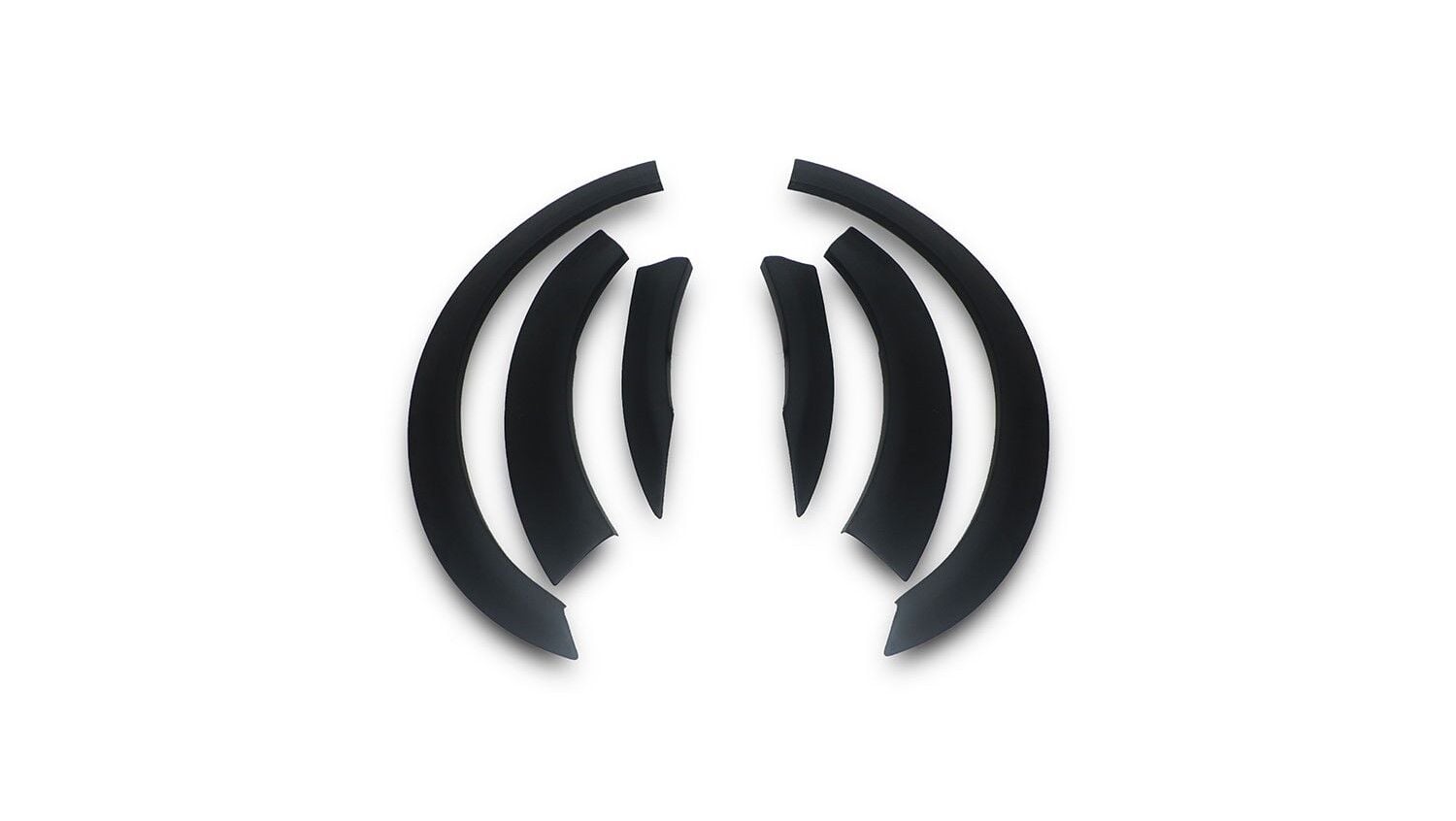 FORD TRANSIT 2006 Set 6 Parça Çamurluk Kaplama Siyah Mat Asa Kum Desen Kısa Şase