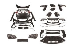 Mercedes W212 Uyumlu Full Body Kit-Makyajsız Kasayı Makyajlı E63E Çevirme(Far-Stop-Kaput Ve Çamurluk Dahil)