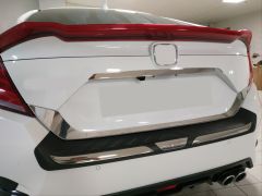 Honda Civic Uyumlu Fc5 2016-2020 Tampon Kaplama Nikelajı