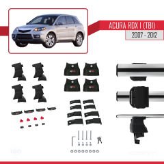 Acura RDX I (TB1) 2007-2012 Arası ile uyumlu ACE-4 Ara Atkı Tavan Barı GRİ