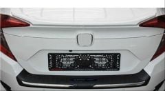 Honda Civic Uyumlu Fc5 2016-2020 Arka Tampon Kaplama Mavi