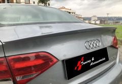 Audi A4 Uyumlu B8 20082015 - Bagaj Üzeri Anatomik Spoiler - Plastik