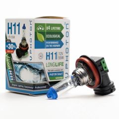 H11 12V Uyumlu 55W Pr Ll 0,3 Fazla Işık