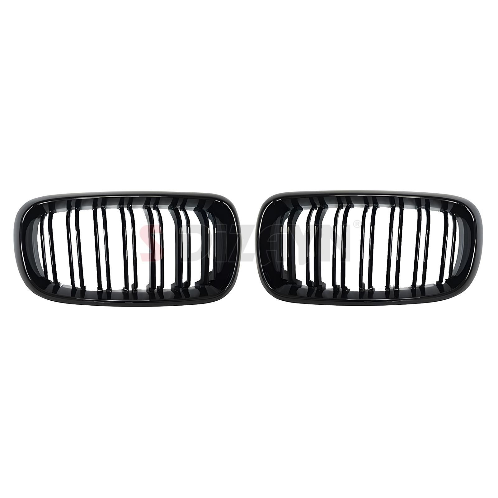 S-Dizayn Bmw X5 F15/F16 Ön Panjur Böbrek Parlak Siyah Piano Black M X5 Model 2014-2016
