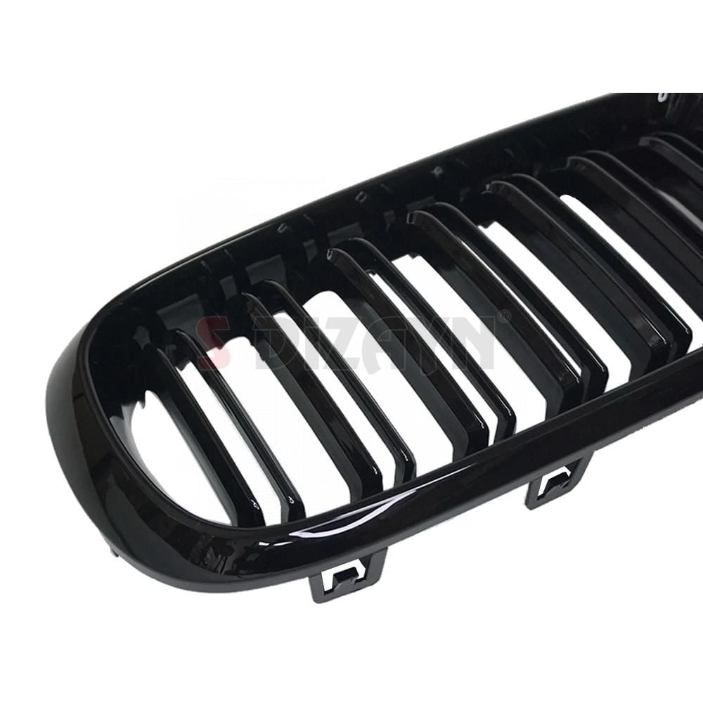 S-Dizayn Bmw X5 F15/F16 Ön Panjur Böbrek Parlak Siyah Piano Black M X5 Model 2014-2016