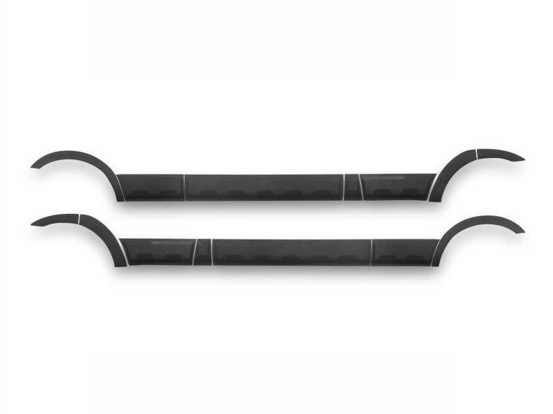 FORD TRANSIT 2006 Set 14 Parça Çamurluk Kaplama Siyah Mat Asa Kum Desen Uzun Şase