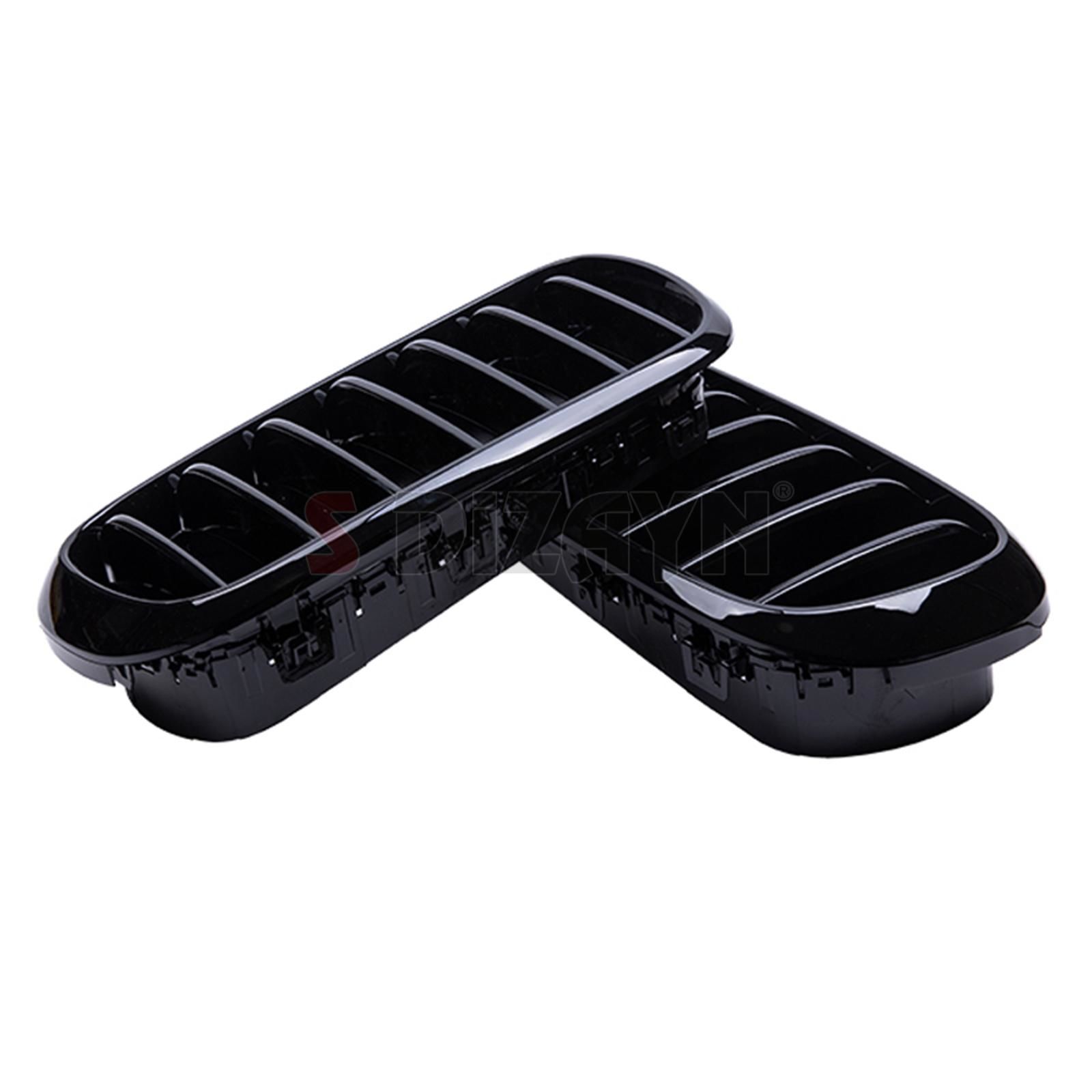 S-Dizayn Bmw X5 F15/F16 Ön Panjur Böbrek Parlak Siyah Piano Black Düz Model 2014-2016