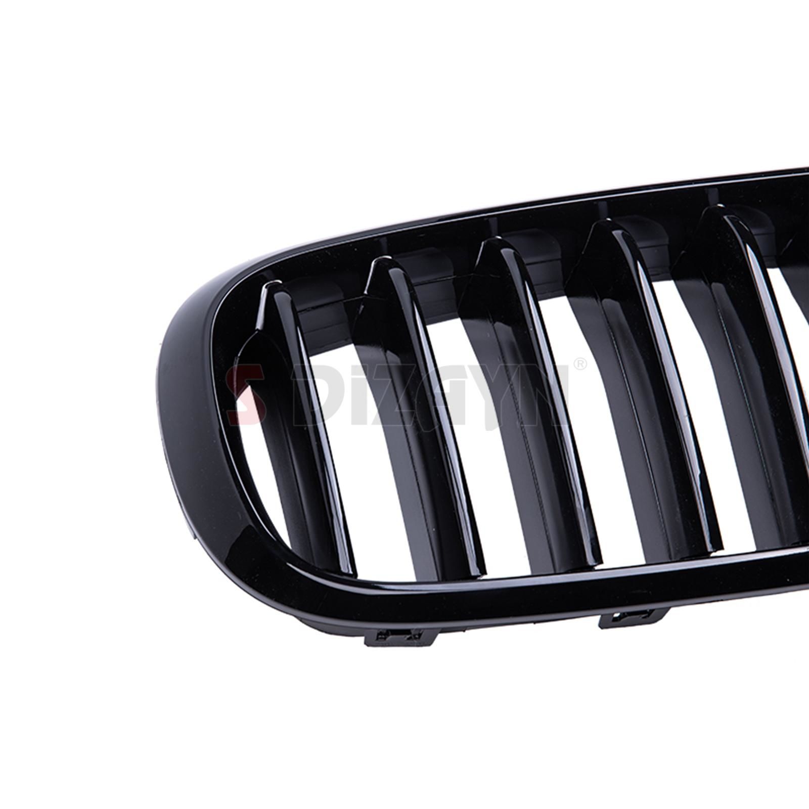 S-Dizayn Bmw X5 F15/F16 Ön Panjur Böbrek Parlak Siyah Piano Black Düz Model 2014-2016