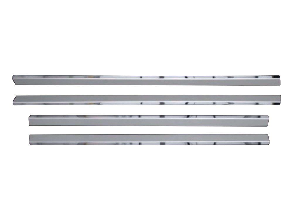 Ford Fiesta Uyumlu 5 Cam Çıtası 4 Parça Krom 2002-2008