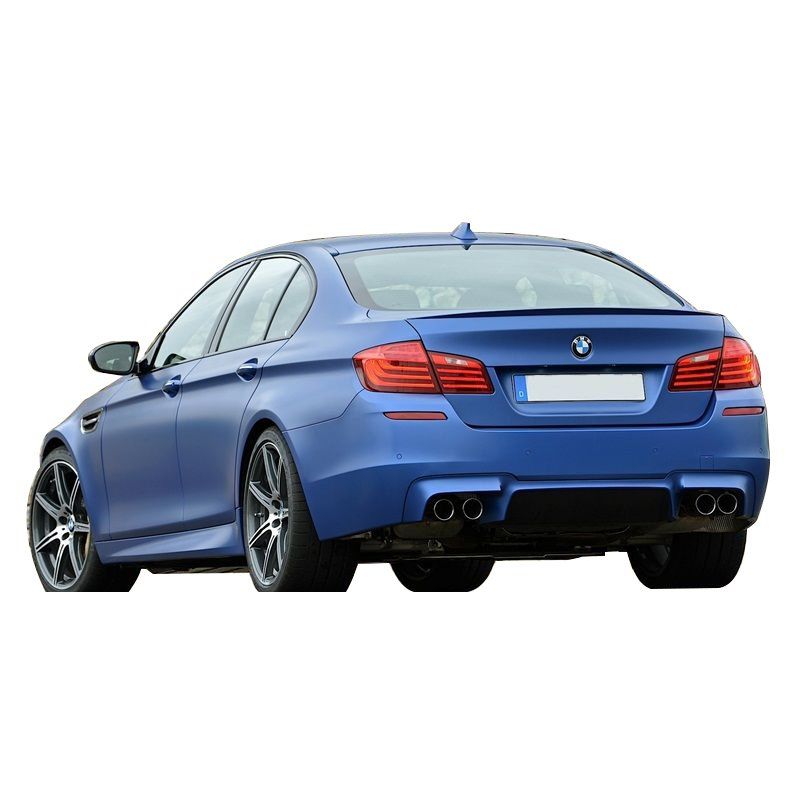 Bmw 5 Uyumlu Serisi F10 (2010 - 2014) M5 Arka Tampon Eki - Difüzör (Plastik)