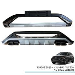Hyundai Tucson Uyumlu Ön Arka Tampon Koruması Difüzör 2021+ Parça