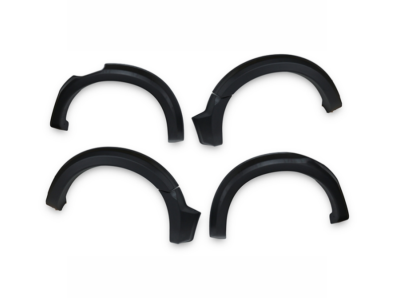 ISUZU D-MAX 2020 Set 6 Parça Çamurluk Kaplama 9203 Siyah Mat Asa Kum Desen Standart