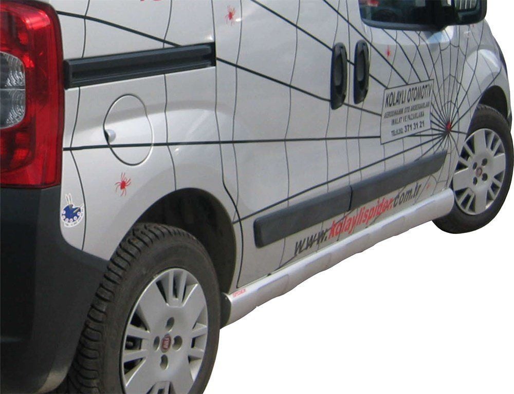 Peugeot Bipper Uyumlu Marşpiyel  2 Parça Fiber 2008 Ve Sonrası
