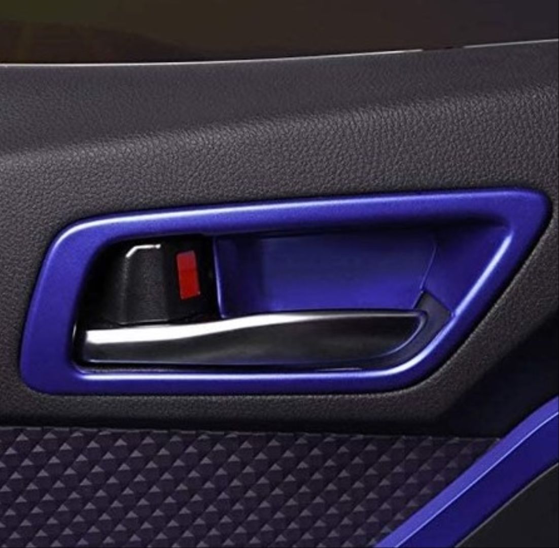 Toyota C-Hr Uyumlu 2016-2019 Kolçak İç Kaplama Mavi
