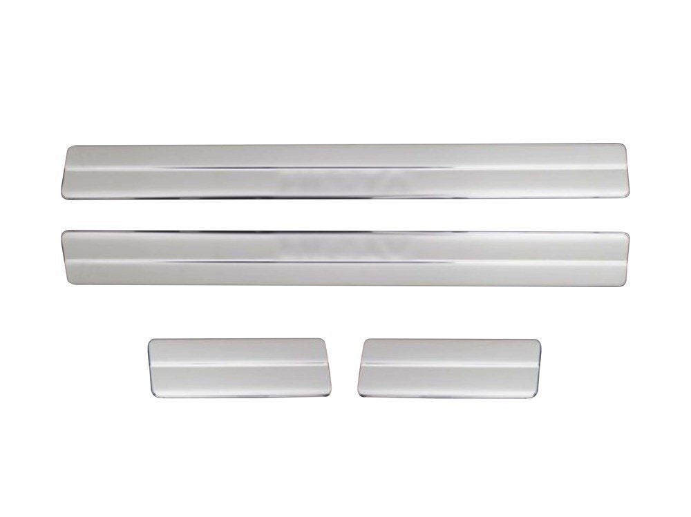 Ford Focus Uyumlu 2 Kapı Eşiği 4 Parça Krom 2005-2011