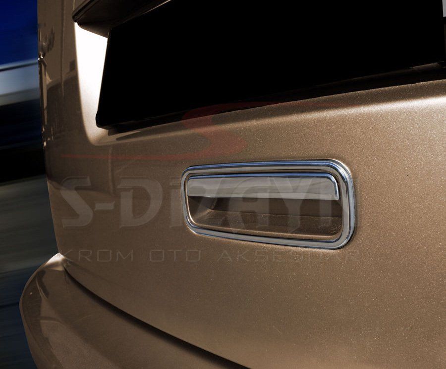 Volkswagen T5 Uyumlu Caravelle Krom Bagaj Açma 2 Parça 2004-2010