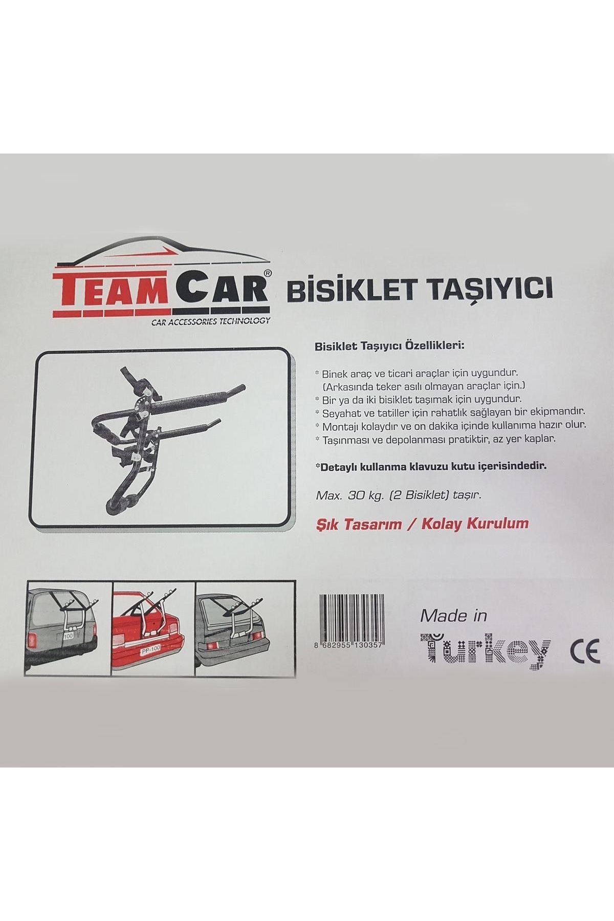 Bisiklet Taşıyıcı Aparat Maks 2 Bisiklet 30 Kg Kapasite