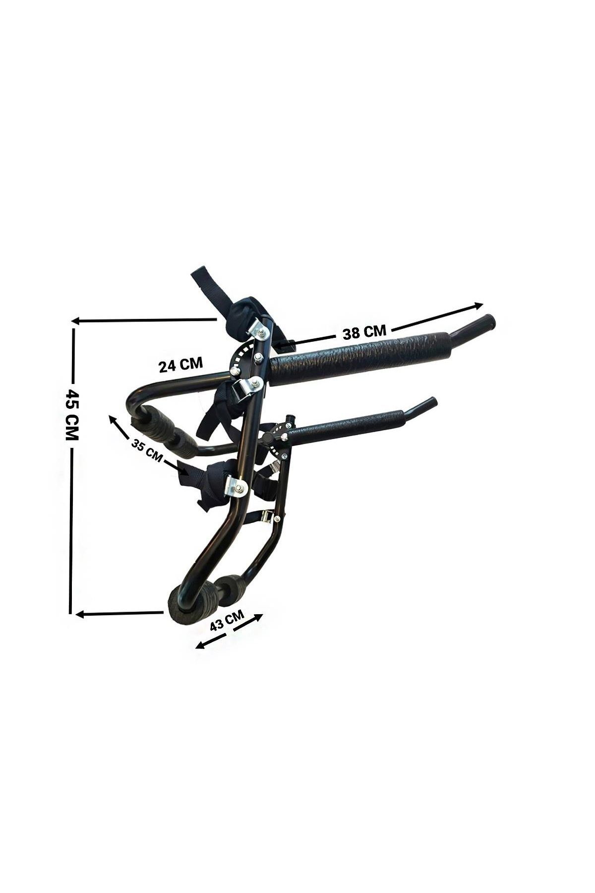 Bisiklet Taşıyıcı Aparat Maks 2 Bisiklet 30 Kg Kapasite