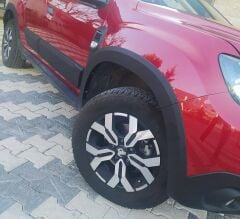 Dacia Duster Uyumlu Çamurluk Kaplama 3Mm (2018/2019) Dodik Seti Parça