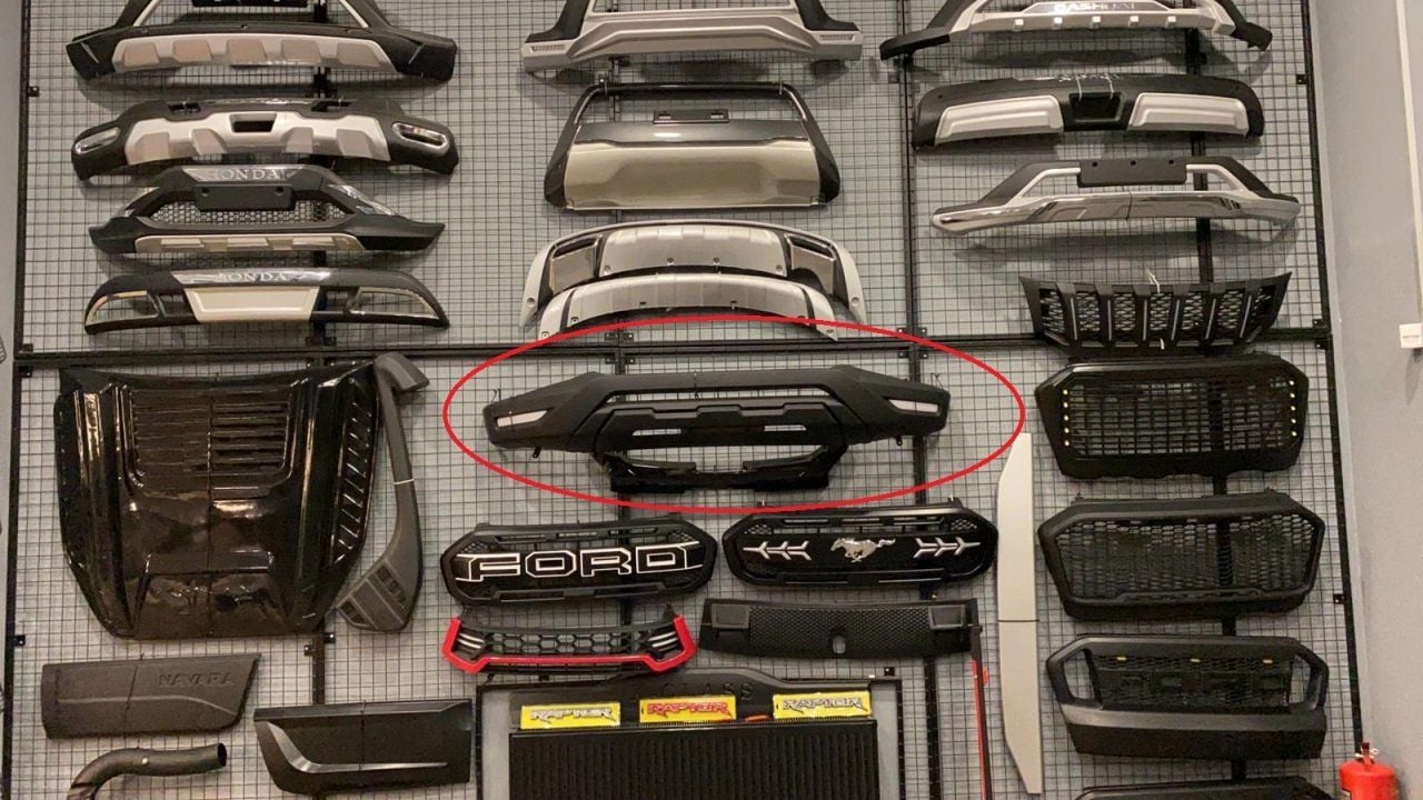 Mitsubishi L-200 Uyumlu 2020 Ön Tampon Ek