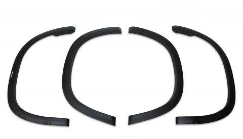 MITSUBISHI L200 2019 set 4 Parça Çamurluk Kaplama Siyah Mat Asa Kum Desen İnce Model