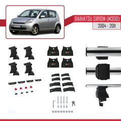 Daihatsu Sirion (M300) 2004-2011 Arası ile uyumlu ACE-4 Ara Atkı Tavan Barı GRİ