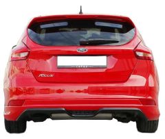 Ford Focus Uyumlu 3 Hatchback Makyajlı (2015-2018) Arka Tampon Eki - Difüzör (Plastik)