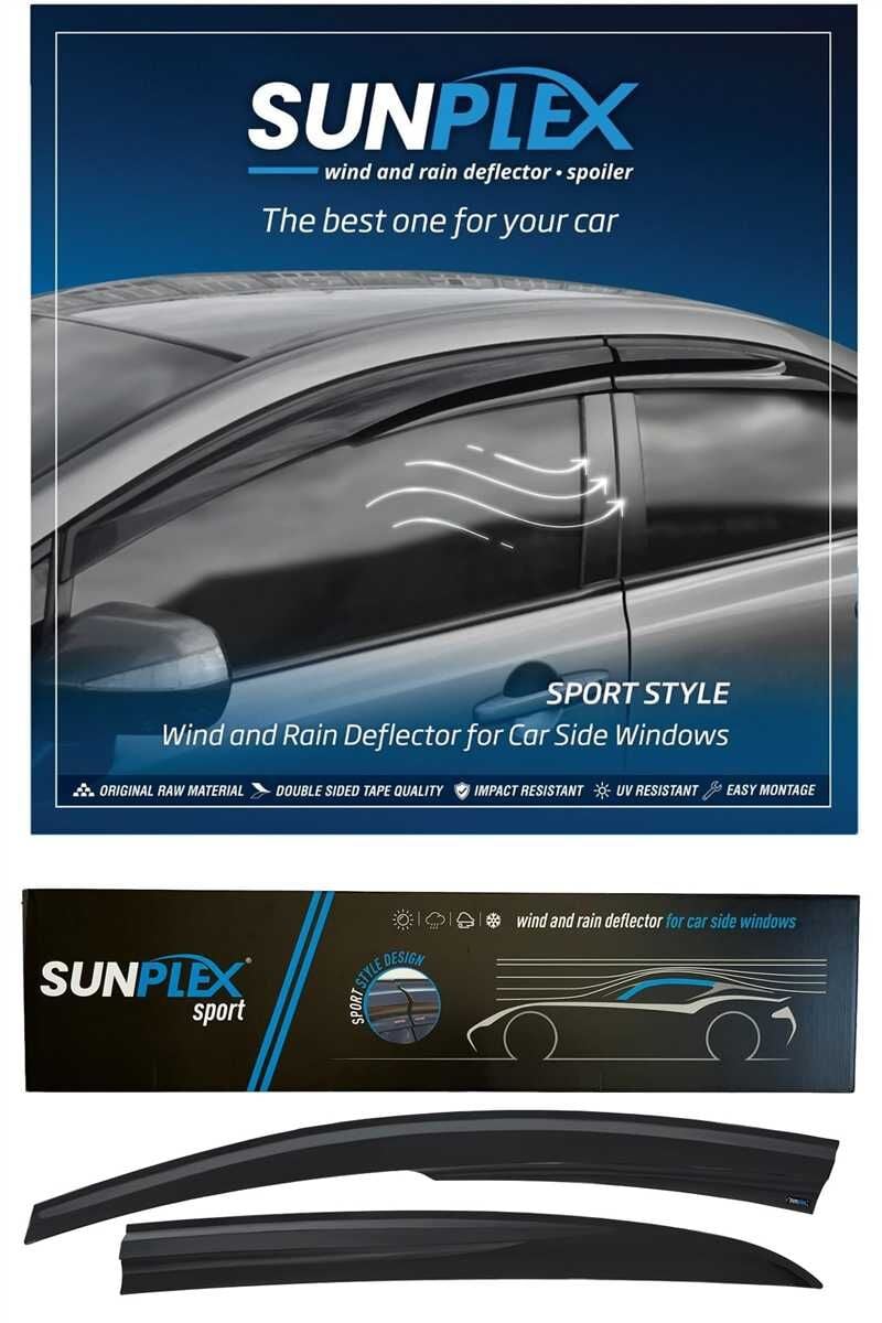 TOGG Uyumlu T10X 2023-2024 SPORT STYLE CAM RÜZGARLIĞI