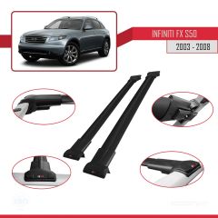 (S50) 2003-2008 Arası ile uyumlu FLY Model Ara Atkı Tavan Barı SİYAH