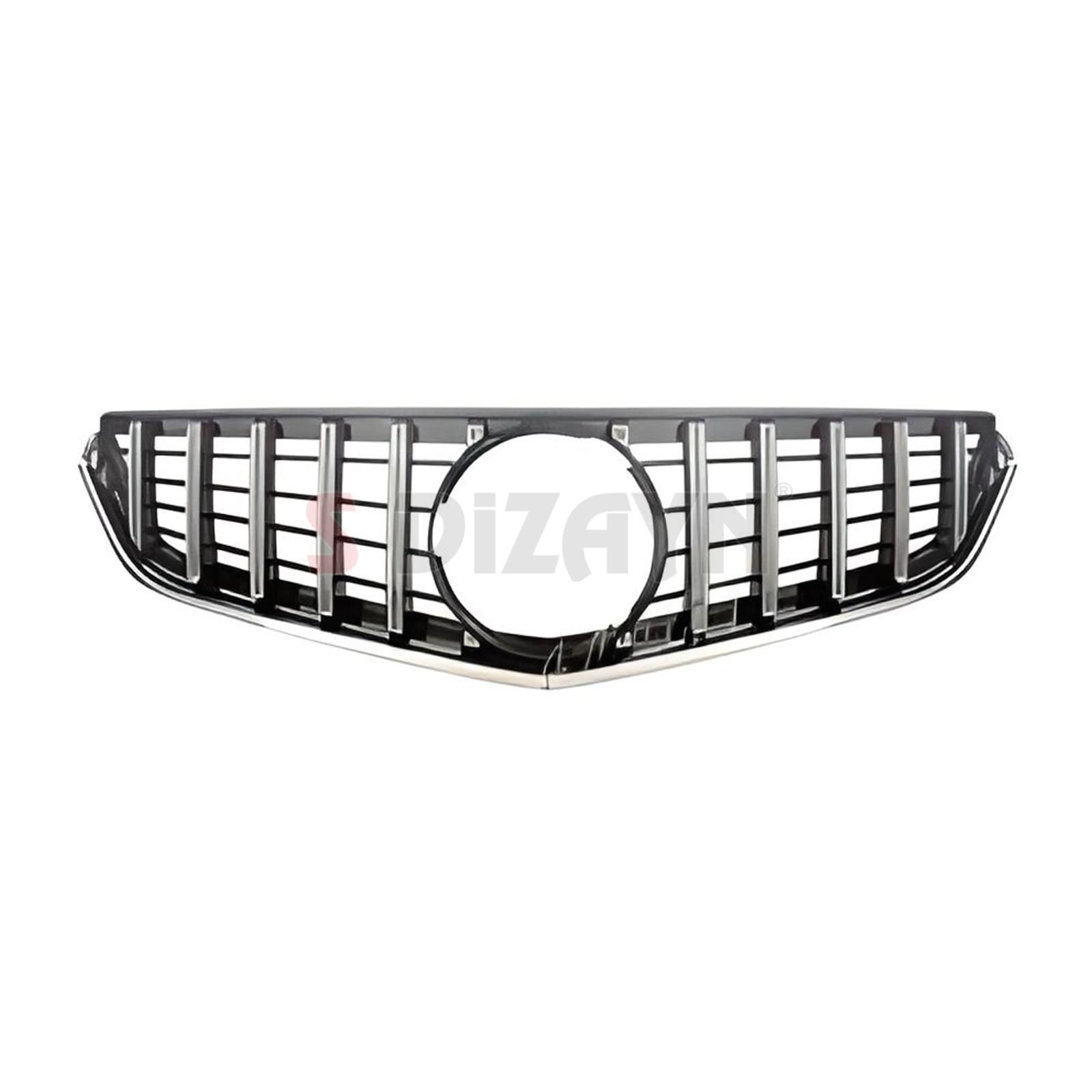 S-Dizayn Mercedes E-Class W207 Ön Panjur Krom GTR Model 2010-2013