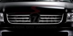 Volkswagen T5 Uyumlu Caravelle Krom Ön Panjur 6 Parça 2004-2010