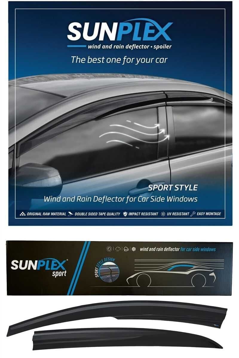 VW Uyumlu AMAROK 2009-2021 SPORT STYLE CAM RÜZGARLIĞI