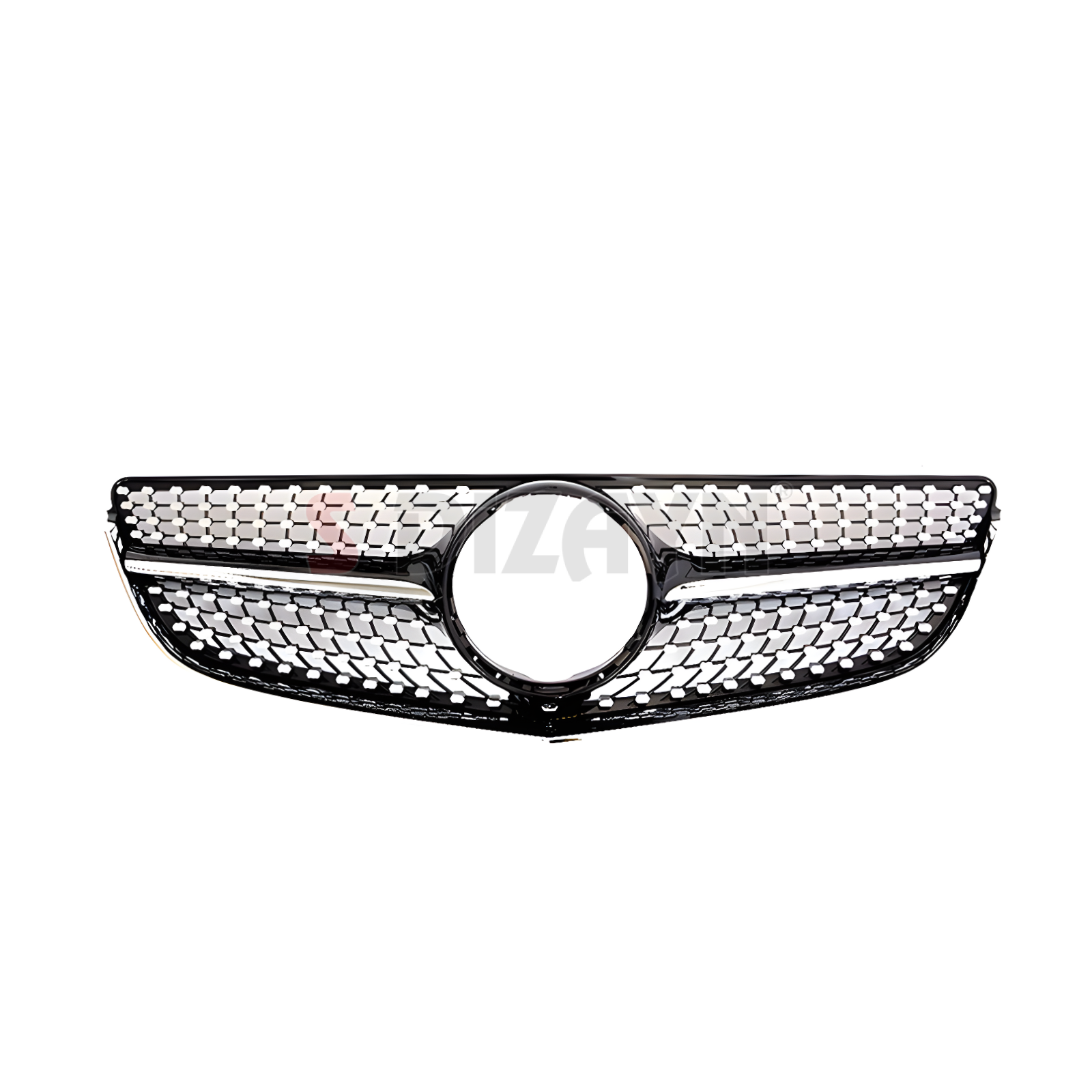 S-Dizayn Mercedes E-Class W207 Ön Panjur Parlak Siyah Piano Black Diamond Model 2014-2016