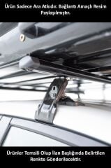 Peugeot 301 2012 ve Sonrası kapı arası sıkıştırma Turtle Mexfit ara atkı tavan barı SİYAH