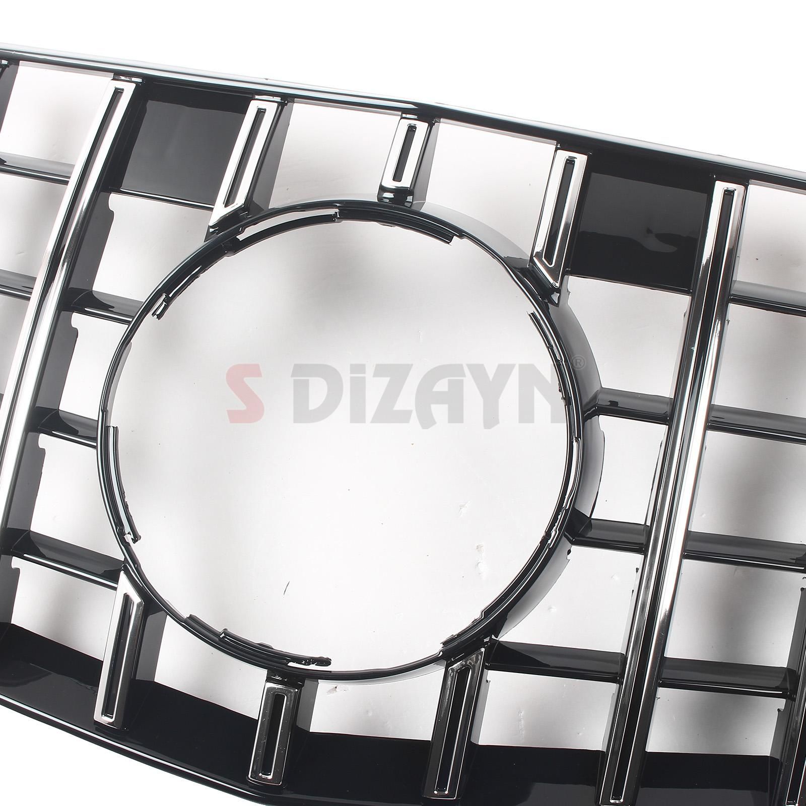 S-Dizayn Mercedes E-Class W212 Ön Panjur Krom GTR Model 2009-2013