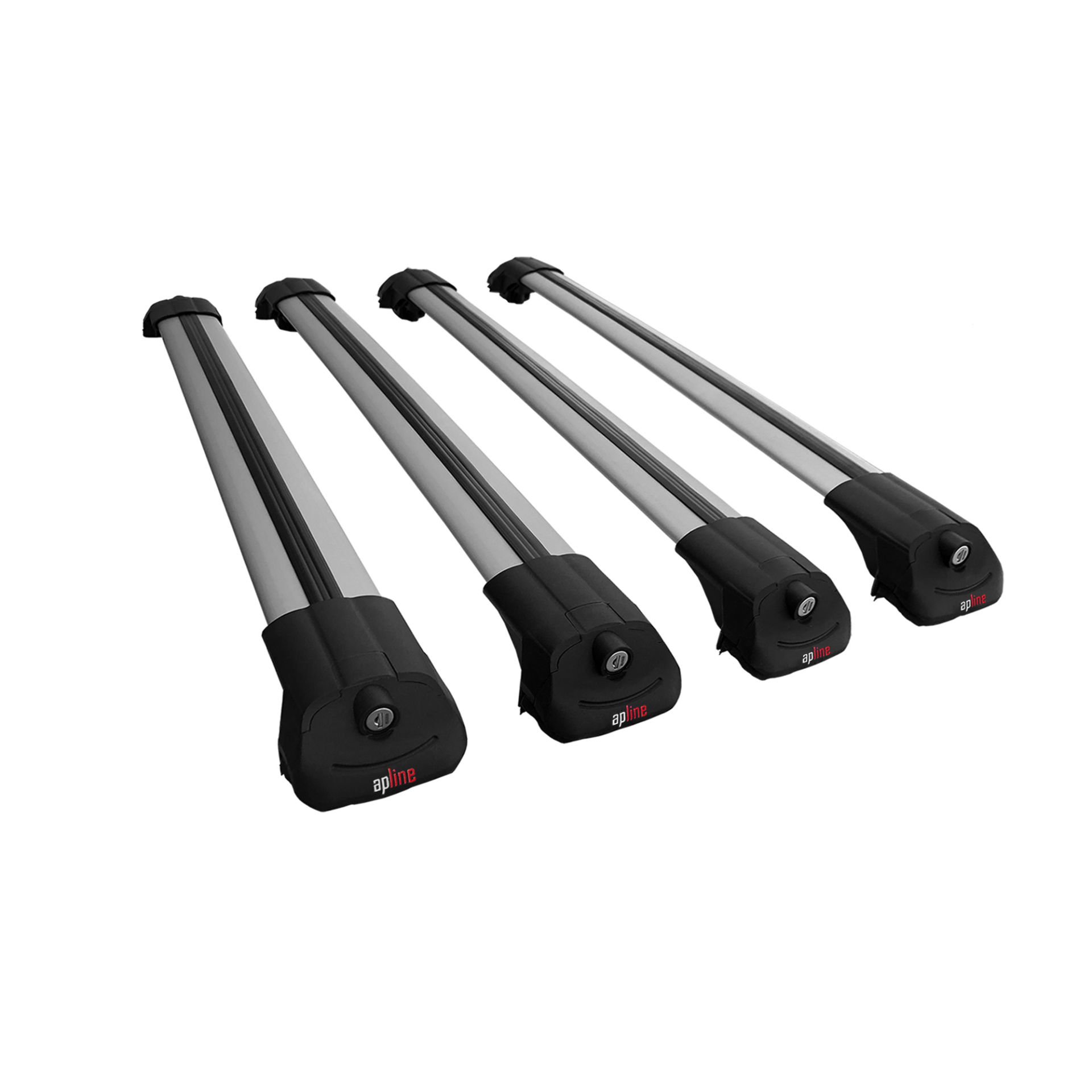 Mercedes Vaneo (W414) 2002-2005 Arası ile uyumlu ACE-1 Ara Atkı Tavan Barı GRİ 4 ADET BAR