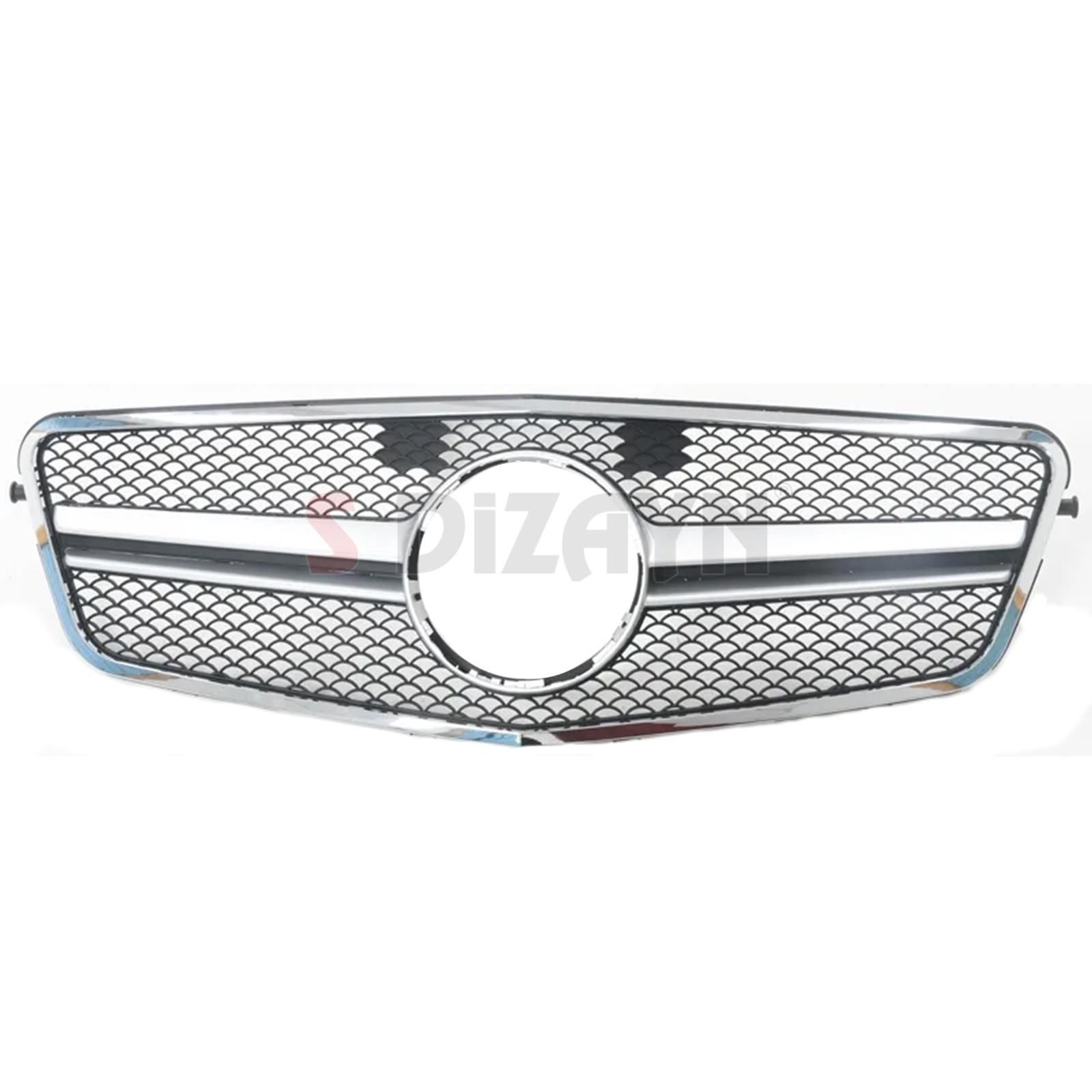 S-Dizayn Mercedes E-Class W212 Ön Panjur Krom Diamond Model 2009-2013