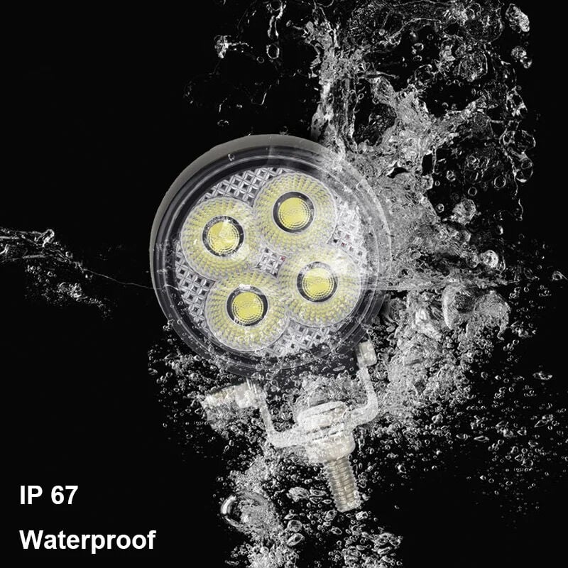 Offroad sis lambası 4 led beyaz 20w 12-30v adet uzun kablosuz /  LASS399