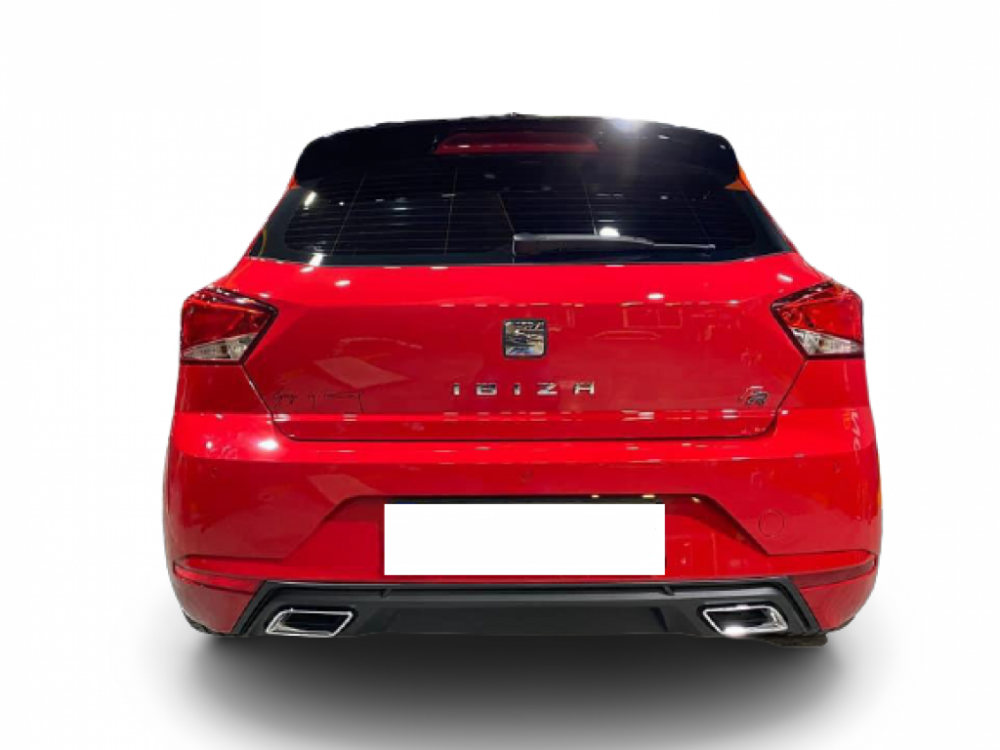 Seat İbiza Uyumlu Difüzör Çift Egsoz Görünümlü Mat Siyah 2017-2019 Parça