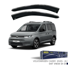 Volkswagen Caddy Uyumlu Kromlu Cam Rüzgarlığı -2020 Niken Parça