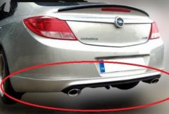 Opel Insignia Uyumlu 2009-2013 Arka Karlık Boyalı