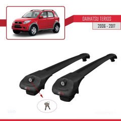 Daihatsu Terios 2006-2017 Arası ile uyumlu ACE-1 Ara Atkı Tavan Barı SİYAH