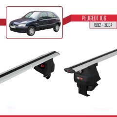 Peugeot 106 1992-2004 Arası ile uyumlu ACE-4 Ara Atkı Tavan Barı GRİ