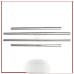 Renault Clio Uyumlu 3 Cam Çıtası 2006-2012 Paslanmaz Çelik Parça