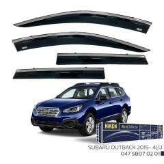 Subaru Outback 2015 Sonrası - Kromlu Cam Rüzgarlığı 4Lü Parça