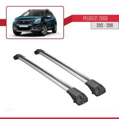 Peugeot 2008 2013-2019 Arası ile uyumlu ACE-1 Ara Atkı Tavan Barı GRİ