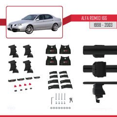 Alfa Romeo 166 1998-2003 Arası ile uyumlu ACE-4 Ara Atkı Tavan Barı SİYAH