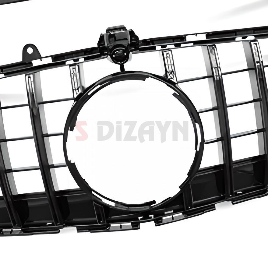 S-Dizayn Mercedes CLS W218 Ön Panjur Parlak Siyah Piano Black GTR Model 2015-2018
