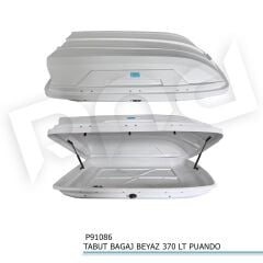 Tabut Port Bagaj Beyaz 370LT