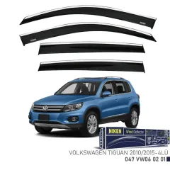 Niken Volkswagen Uyumlu Tiguan Kromlu Cam Rüzgarlığı 2010-2015 Arası